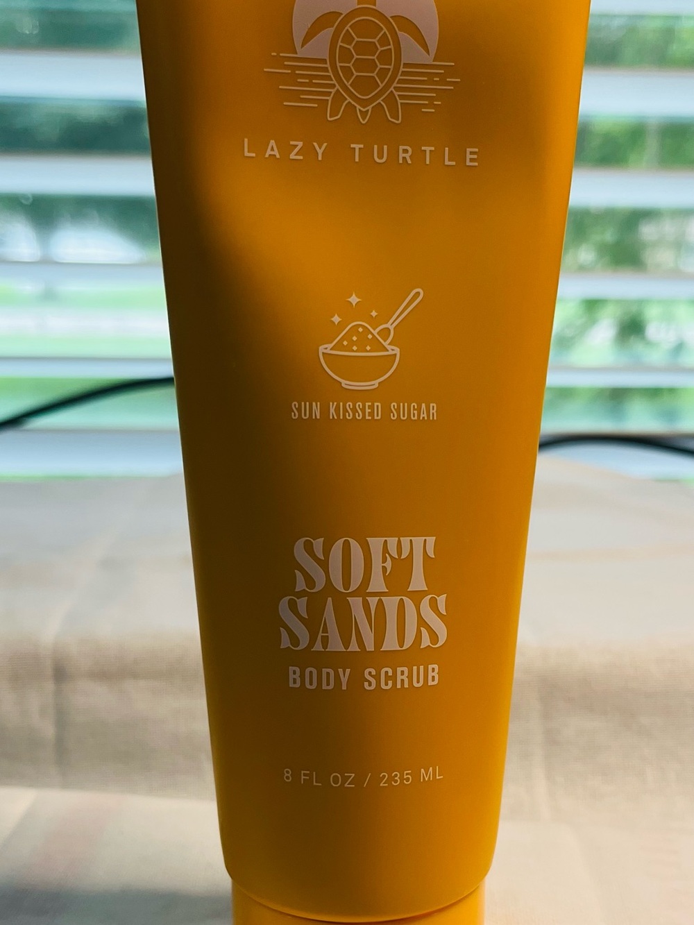 Lazy Turtle Soft Sands Body Scrub - Sun Kissed Sugar (Yellow)